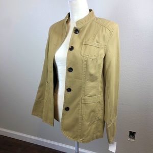 Dockers jacket buttoned Nehru collar